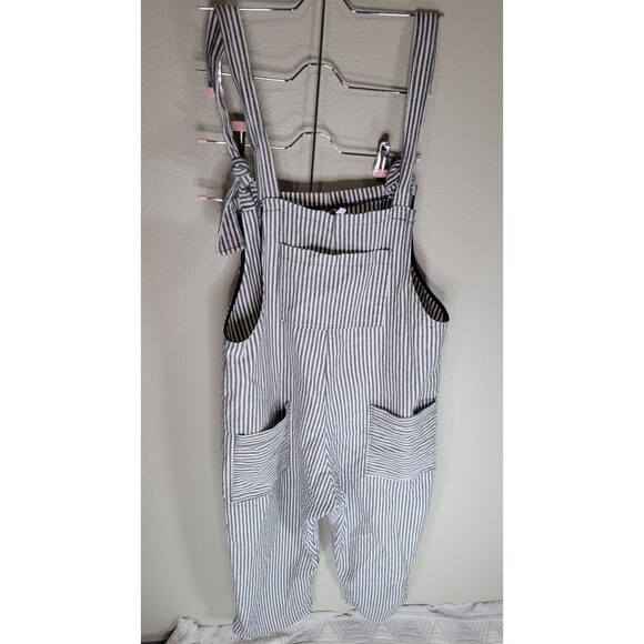 Altar Houseline “Cassie Coverall Railroad Stripe”  100% Hemp, Unisex Overall - Picture 7 of 11